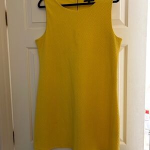 Yellow Dress With Zipper on back  - Size XL